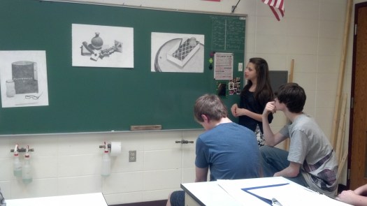 Crit of Still Life Drawings