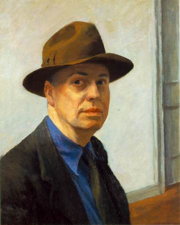 hopper-self-portrait