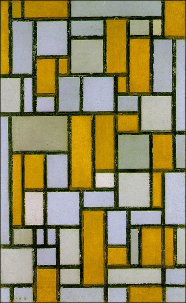 compositionwithgrayandlightbrownbypietmondrian