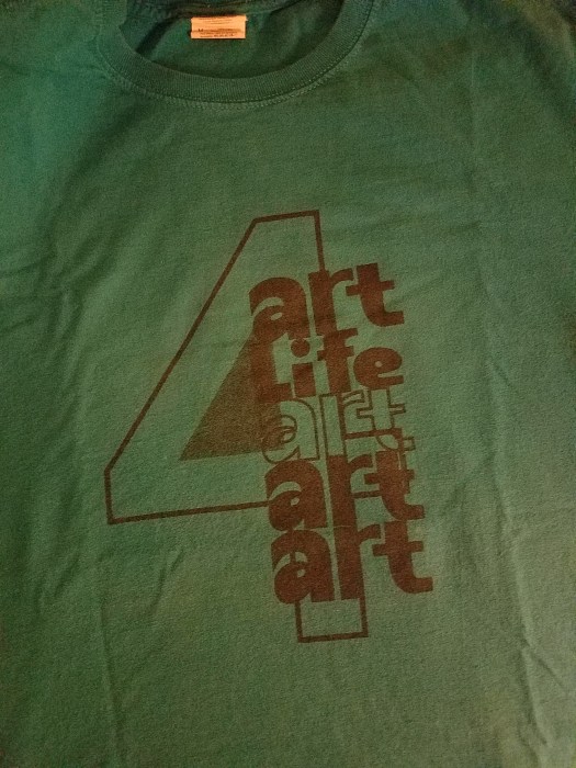 Next week Tuesday... bring in a shirt and I'll add a print to it during Art Club. 