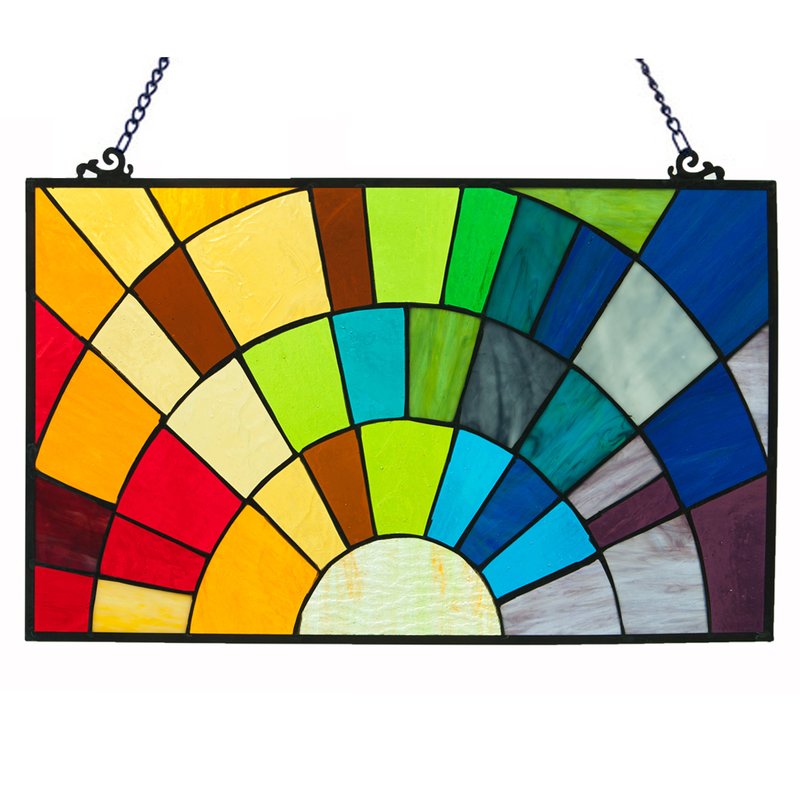 stainedglassraysofsunshinewindowpanel